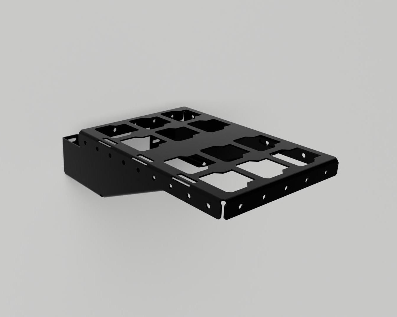 Heavy Duty Double Packout Base - Side Mount