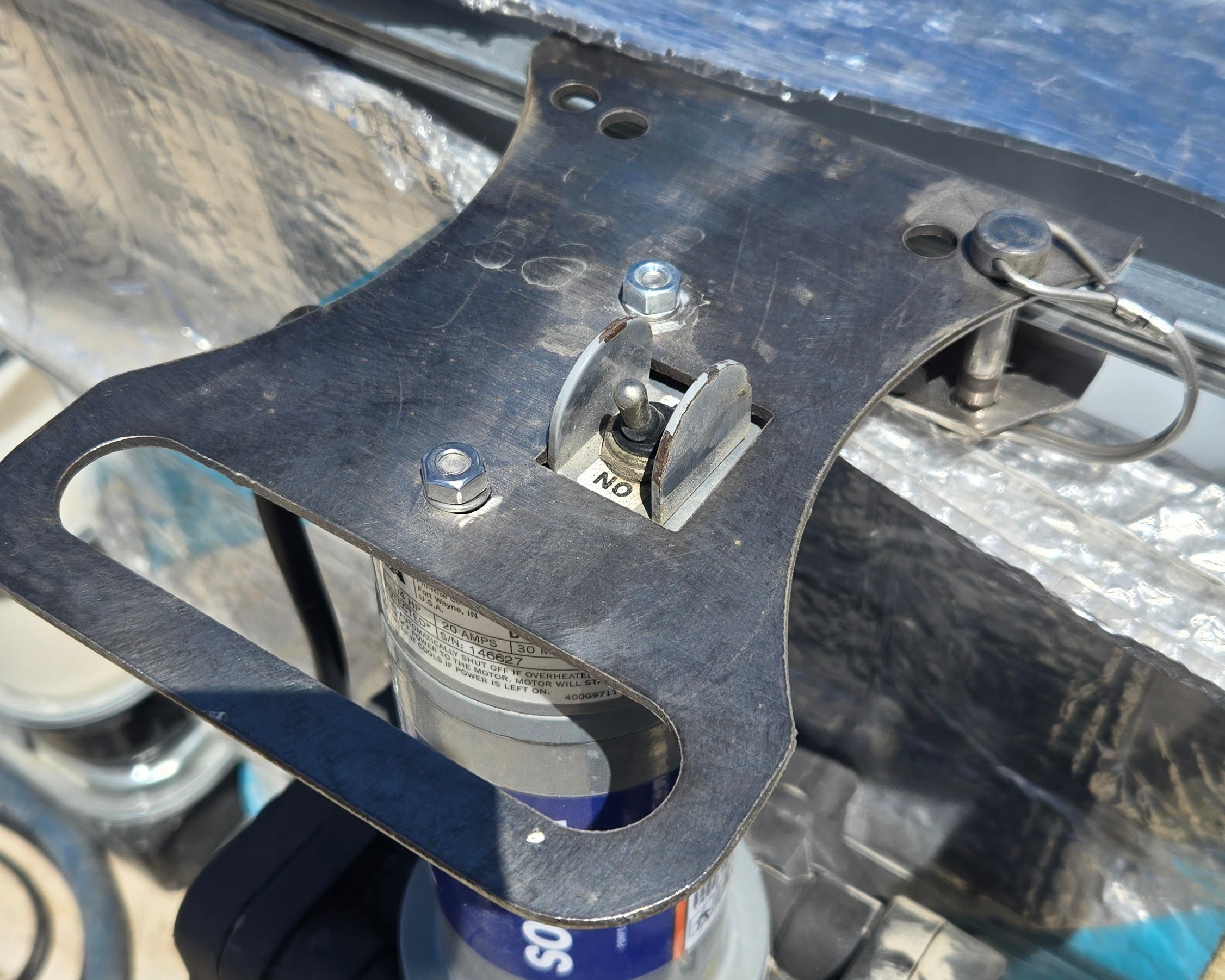 IBC Pump Mount – Fits Sotera