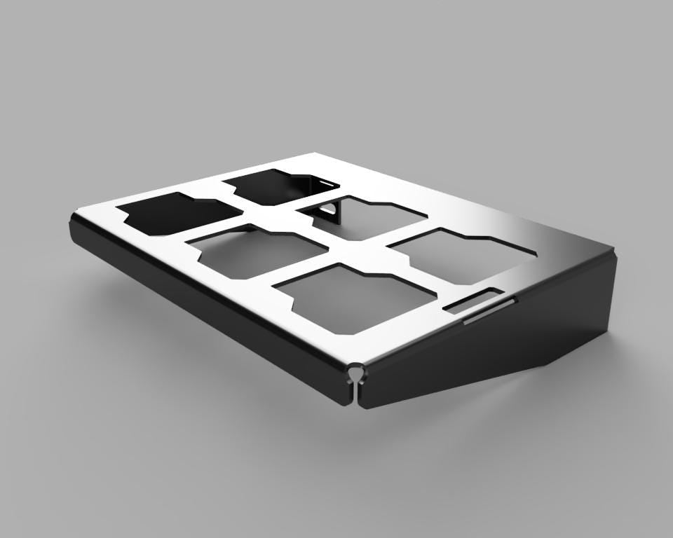 Heavy Duty Single Packout Base - Side Mount