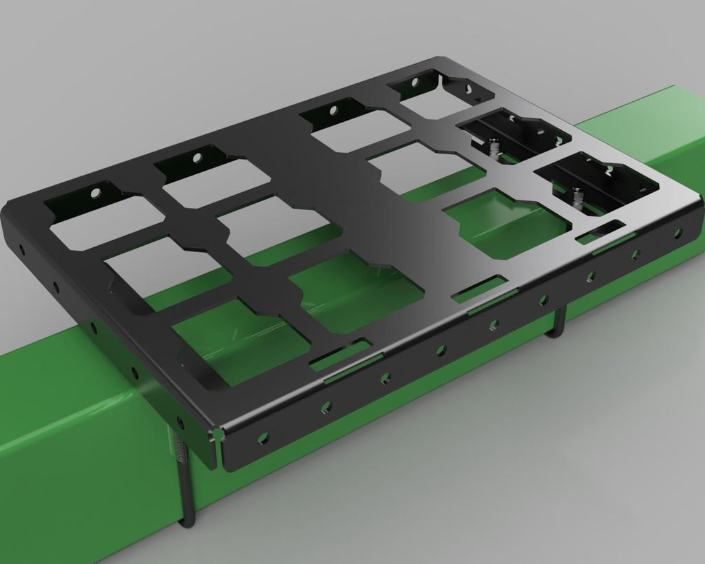 Heavy Duty Double Packout Base - U-bolt or Flat Mount -