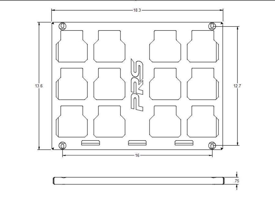 Standard Duty Packout Base - Double