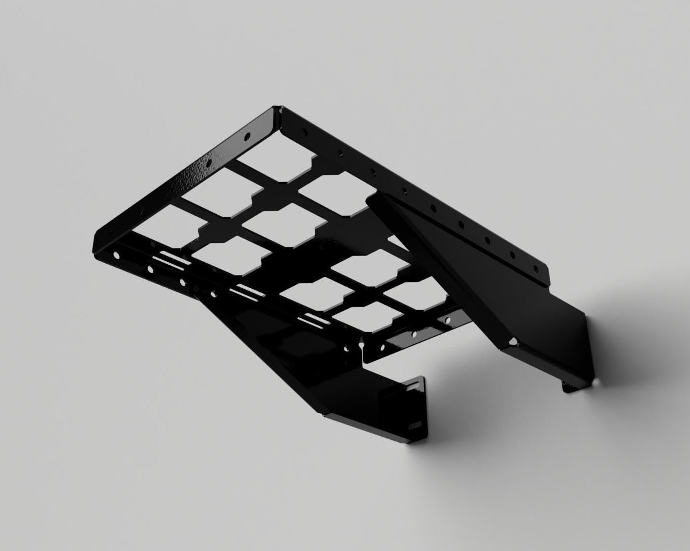 Heavy Duty Double Packout Base - Side Mount